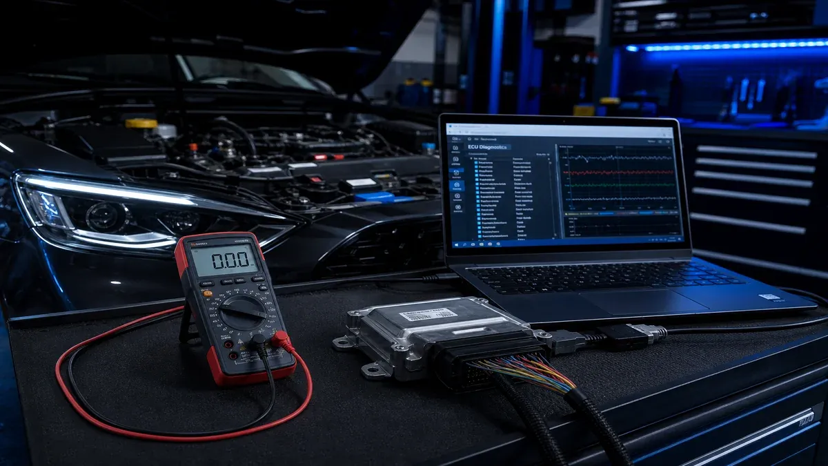 Elektronikdiagnostik vor dem Kauf: Steuergeräte, Bordnetz und Assistenzsysteme, 1200x675